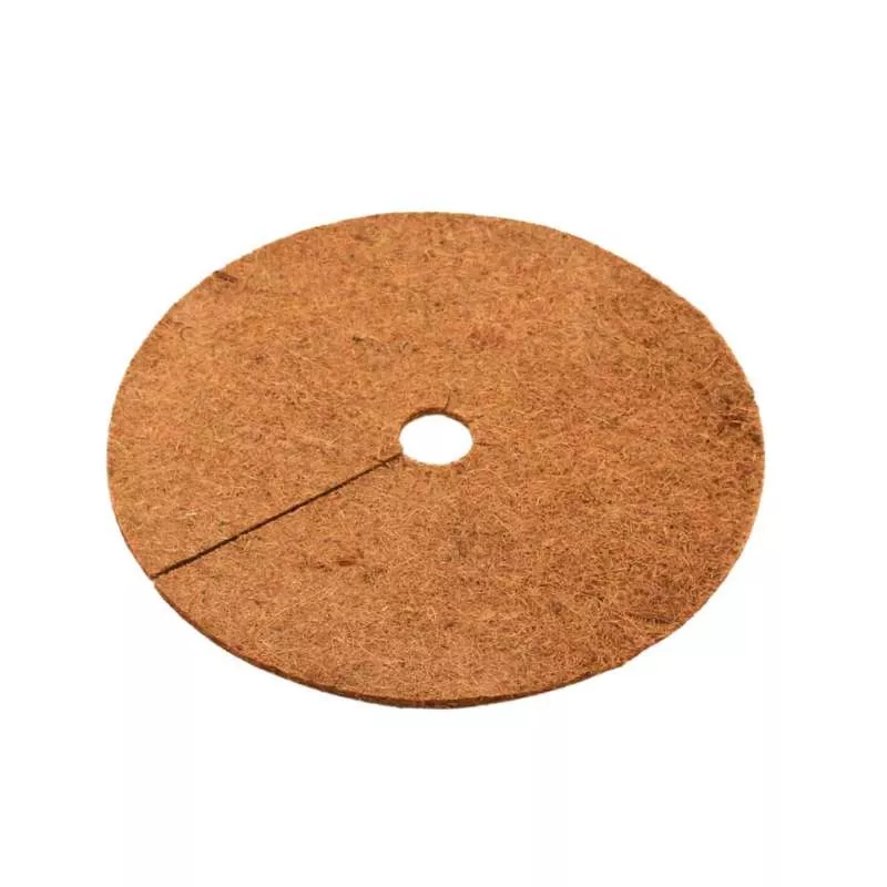 Runde Kokosmatte als Winterschutz für Pflanzen (10mm) - ⌀ 25 cm